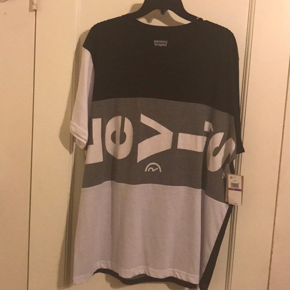 Levi's logo tricolor men's T-shirt size 2X